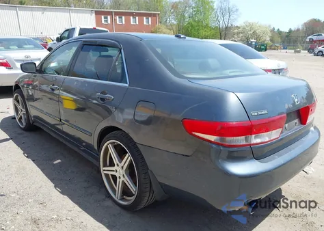 2004 Honda Accord 3.0 Ex из США, поврежденный, VIN 1HGCM66574A058843